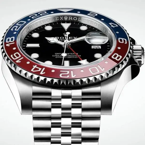 Rlx GMT Master II Pepsi Black Dial Stainless Steel Mens Watch 126710blro-0001 - image 6