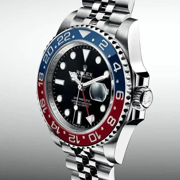 Rlx GMT Master II Pepsi Black Dial Stainless Steel Mens Watch 126710blro-0001 - image 5