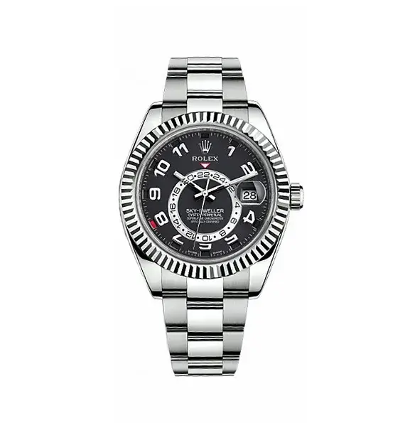 Rlx Sky-Dweller 42mm Black Dial Oyster Bracelet Men’s Watch 326939 - image 1