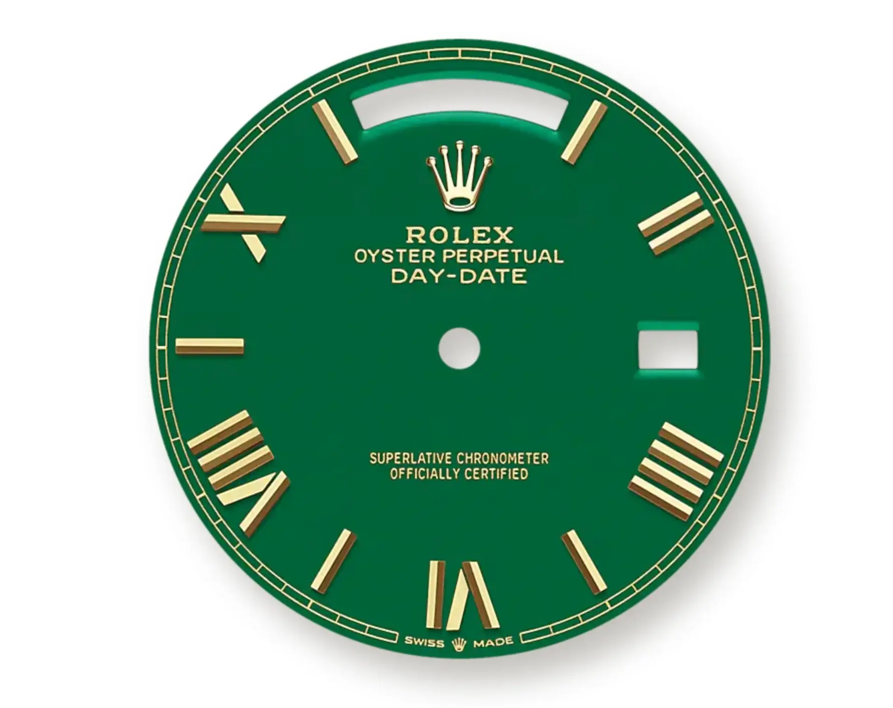 The RLX Day-Date 40 With Green Lacquered Dial 228238 - image 2