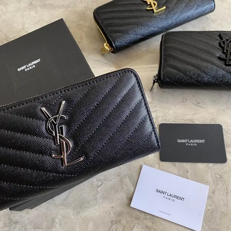 Y  wallet black  SIZE:19×9.5×2.5CM  05 - image 4