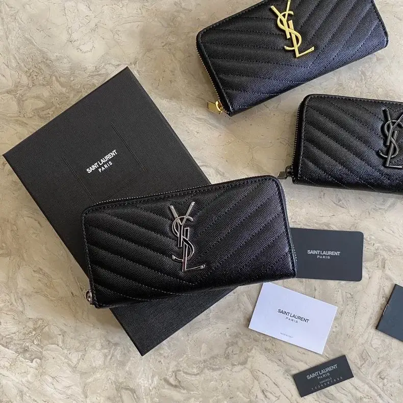 Y  wallet black  SIZE:19×9.5×2.5CM  05 - image 6