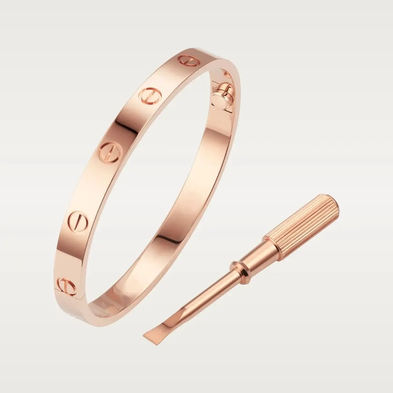 car The London Love Bracelet Big Model-6mm Width - View 4