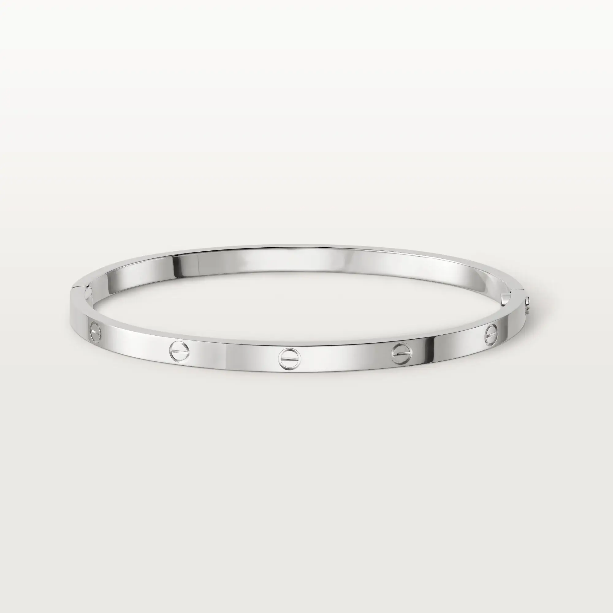 car The London Love Bracelet With 4 Diamonds Small Model-4mm Width - View 8