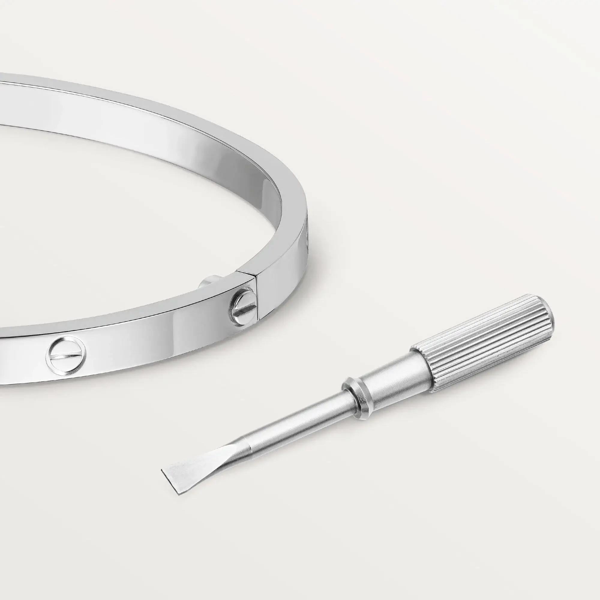 car The London Love Bracelet With 4 Diamonds Small Model-4mm Width - View 20