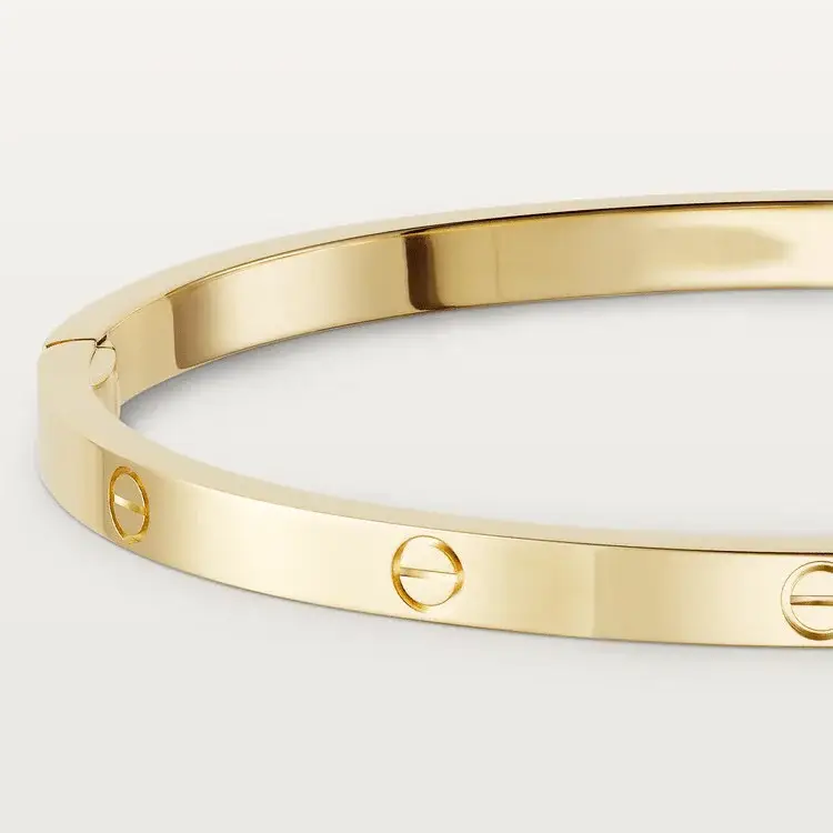 car The London Love Bracelet With 4 Diamonds Small Model-4mm Width - View 23