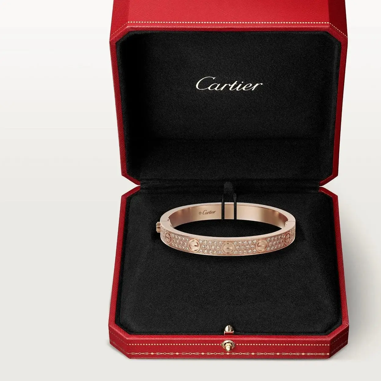 car The London Love Bracelet With Diamond Big Model-6mm Width - View 34