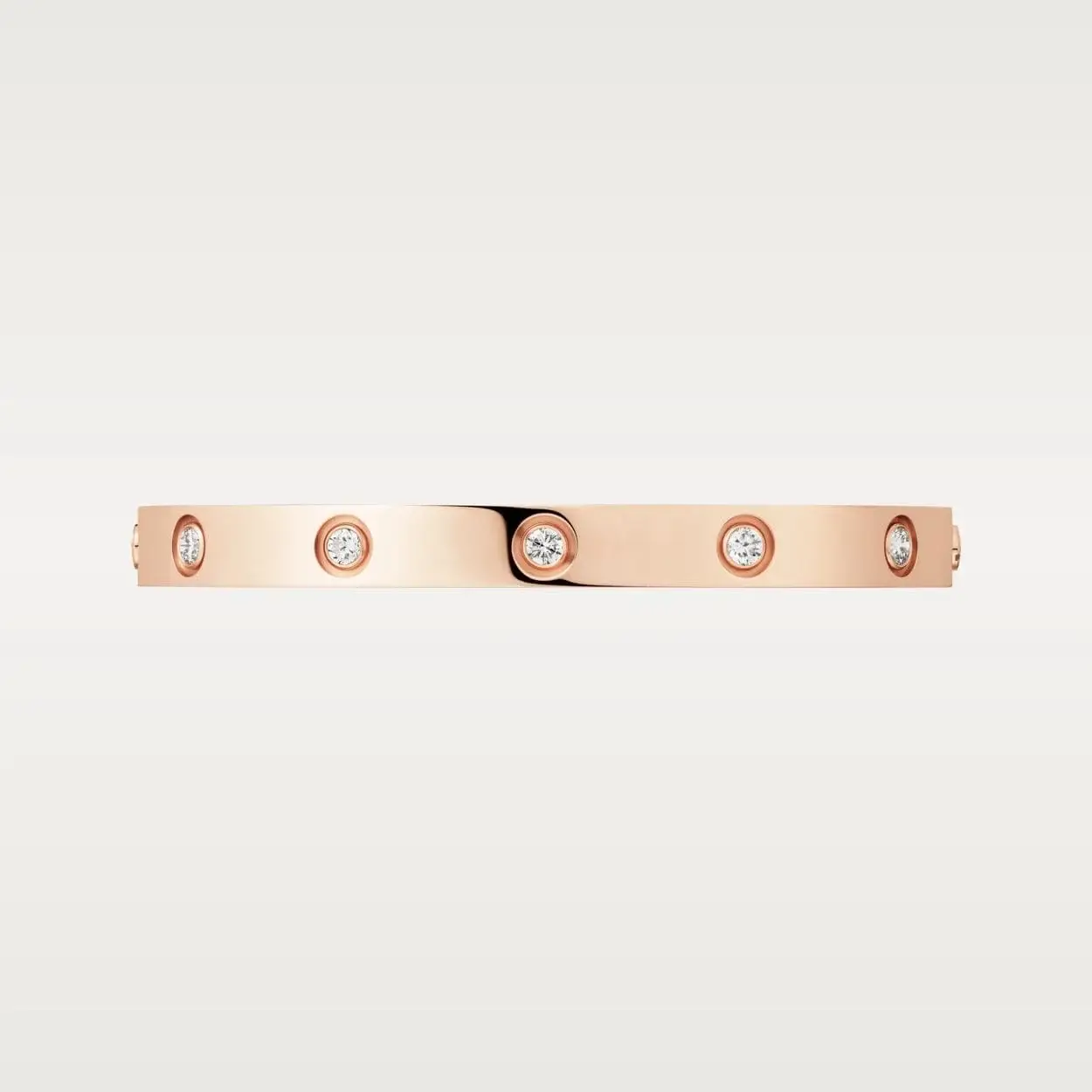 car The London Love Bracelet With Diamond Big Model-6mm Width - View 24