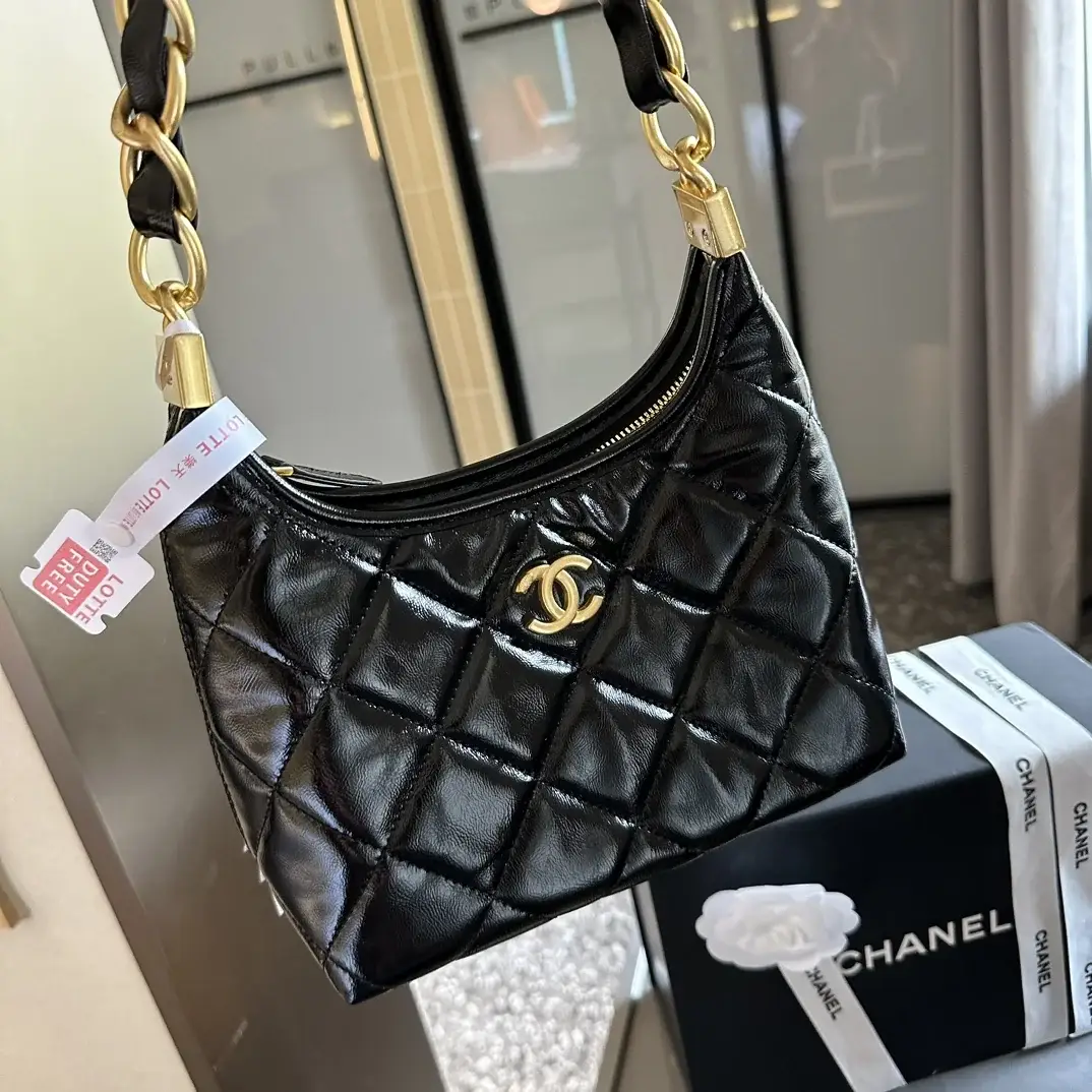 Cc new arrival 24 hobo bag size: 22cm - image 17