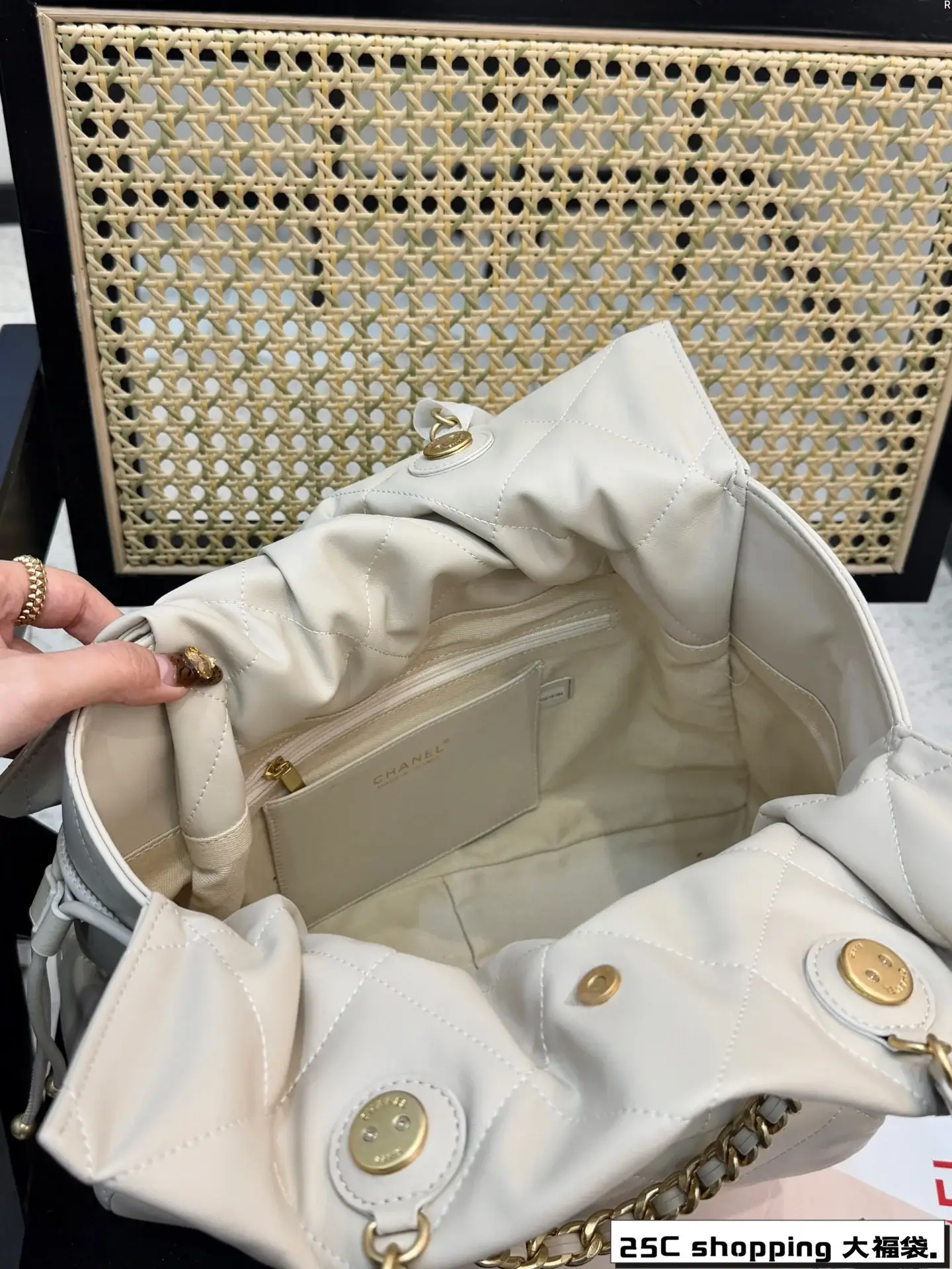 Cc New arrival 25c shopping tote bag size: 34*33 cm - image 3