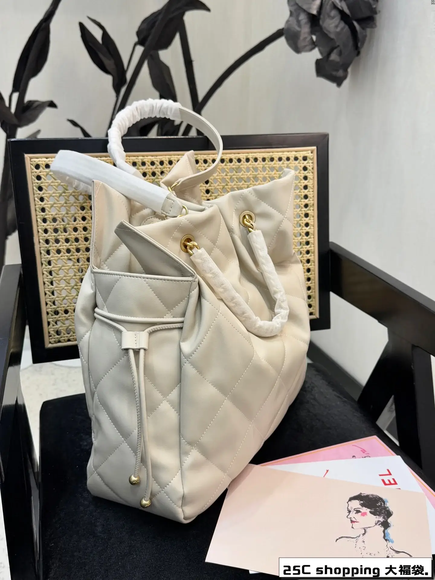 Cc New arrival 25c shopping tote bag size: 34*33 cm - image 8