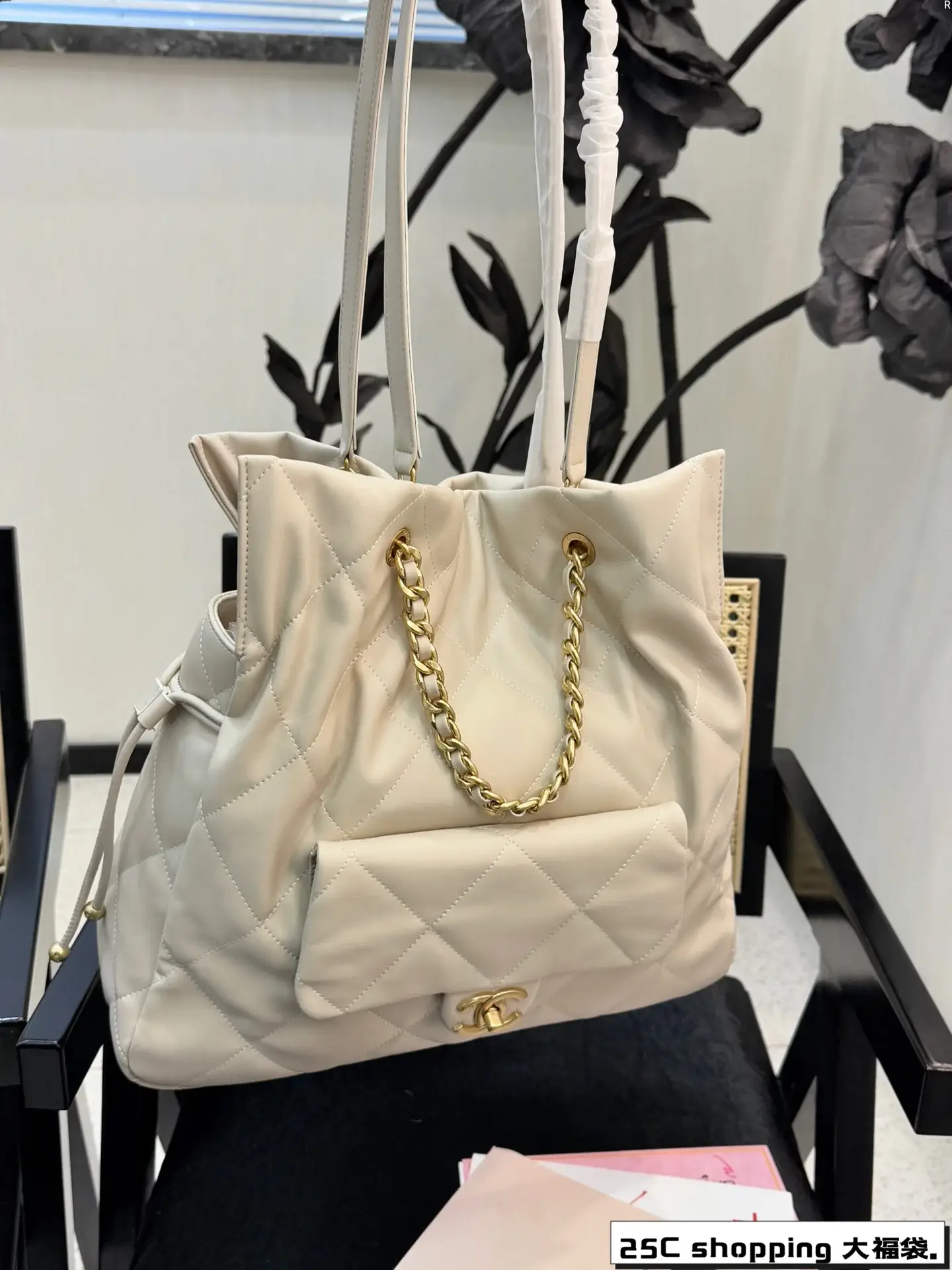 Cc New arrival 25c shopping tote bag size: 34*33 cm - image 9