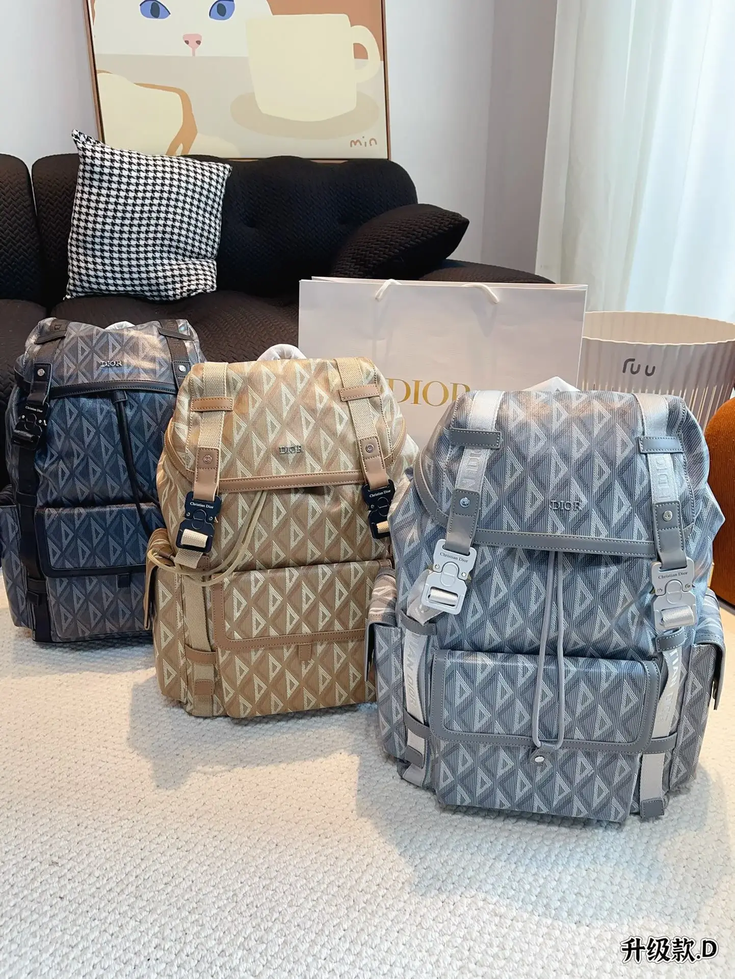 D new arrival backpack bag size: 31*14*42cm - image 8