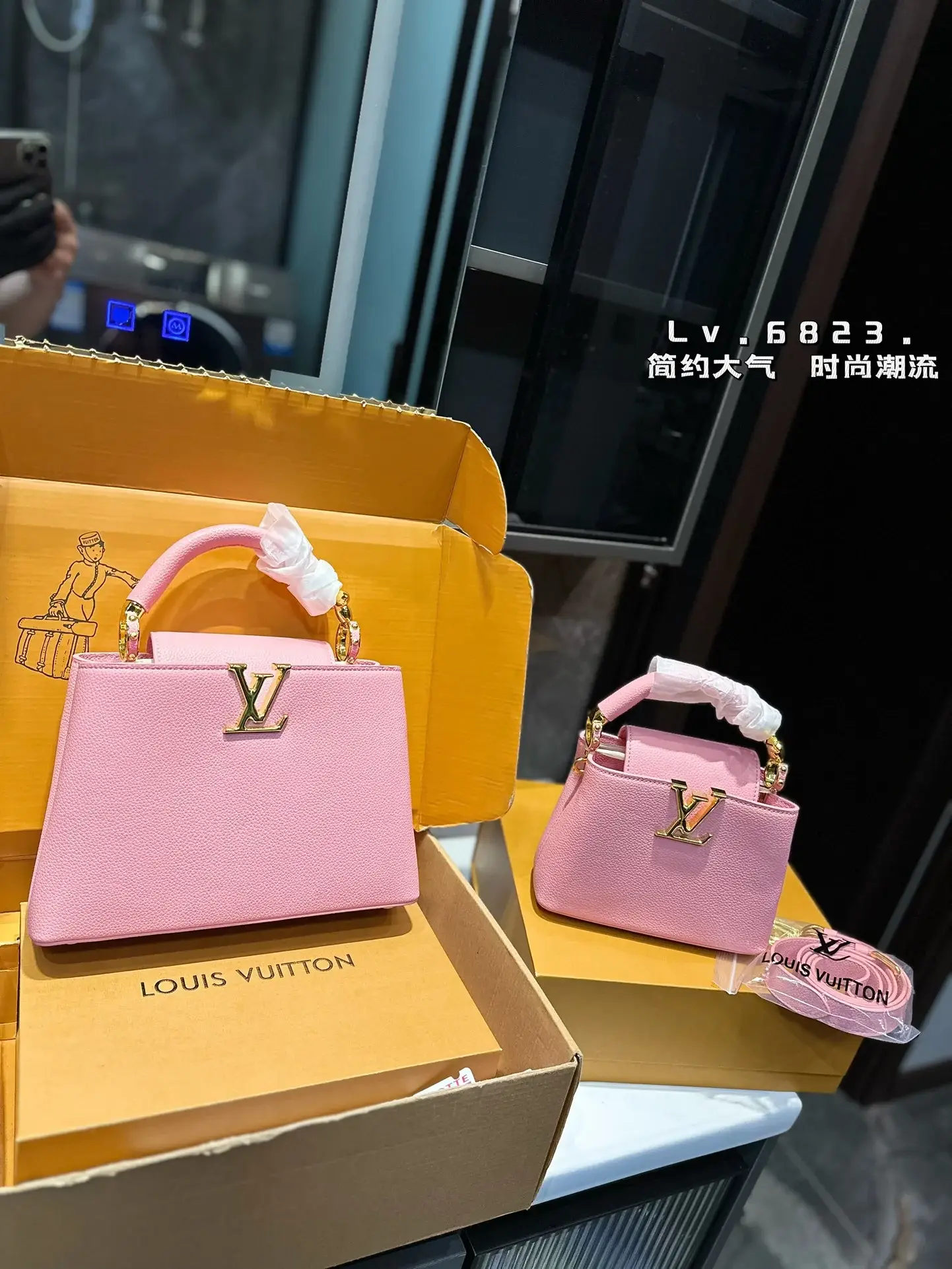 Louis new arrival Capucines monogram bag - image 4