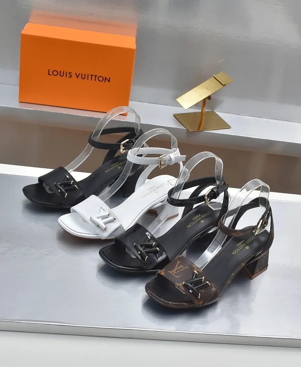 Louis new arrival summer shoes heels 6cm - image 3