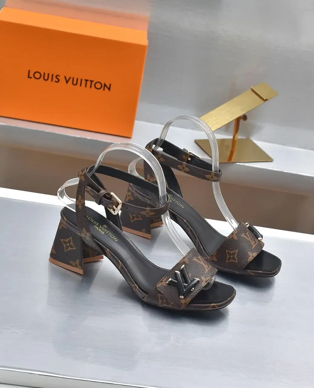 Louis new arrival summer shoes heels 6cm - image 7