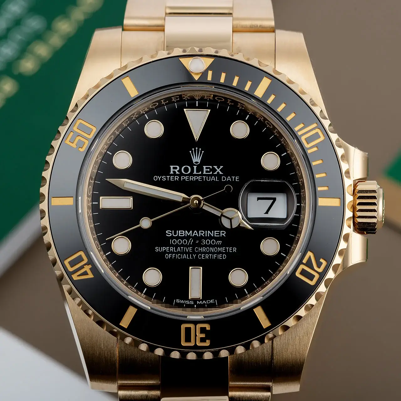 RLX Perpetual Submariner Date 41mm Black Dial Yellow Gold 126618LN - image 13