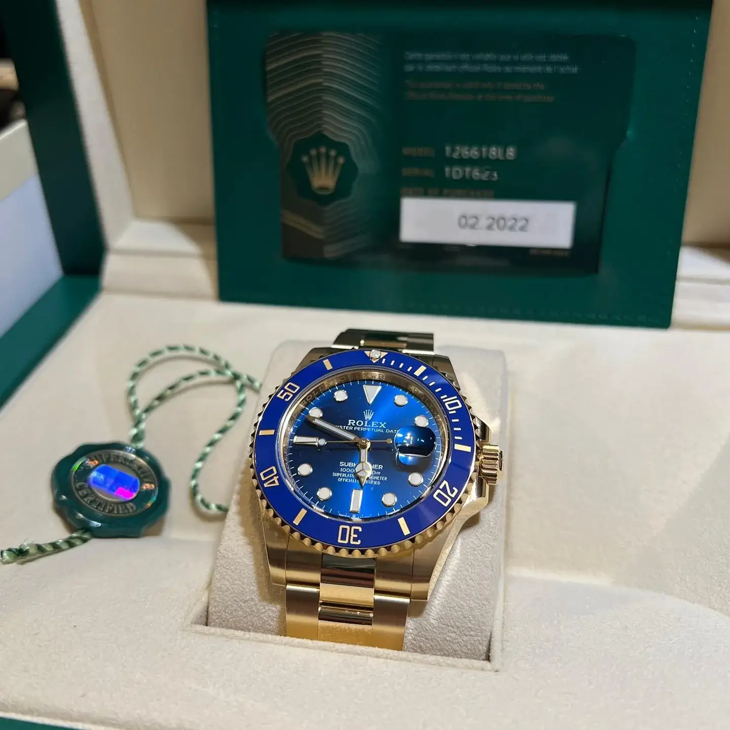 RLX Perpetual Submariner Date 41mm Black Dial Yellow Gold 126618LN - image 19