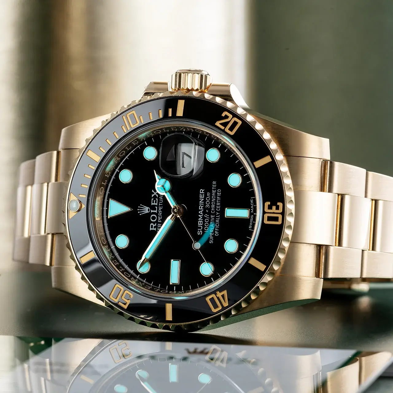 RLX Perpetual Submariner Date 41mm Black Dial Yellow Gold 126618LN - image 15