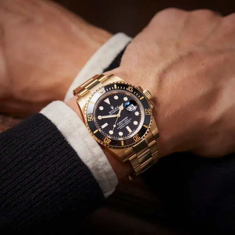 Rlx Perpetual Submariner Date 41mm Blue Dial Yellow Gold 126618LB - image 14