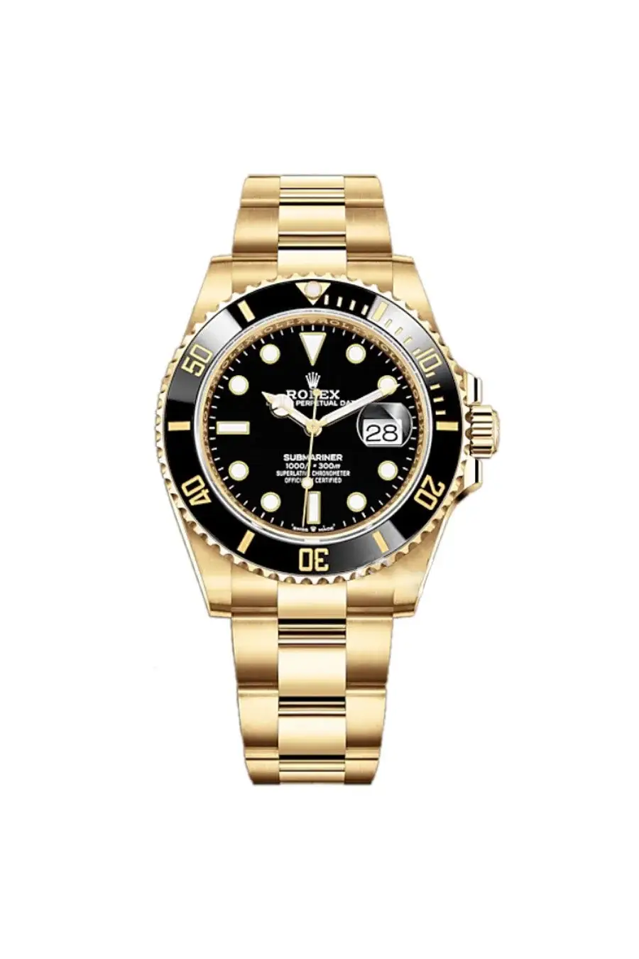 Rlx Submariner 41 Black Dial Stainless Steel and 18K Yellow Gold Bracelet Automatic Men’s Watch 126613LB - image 5