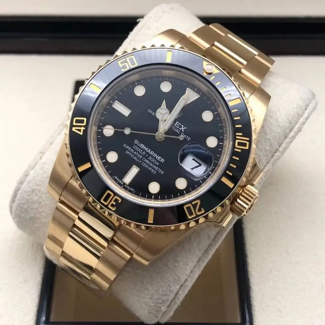 Rlx Submariner 41 Black Dial Stainless Steel and 18K Yellow Gold Bracelet Automatic Men’s Watch 126613LB - image 11