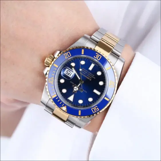 Rlx Submariner 41 Black Dial Stainless Steel and 18K Yellow Gold Bracelet Automatic Men’s Watch 126613LB - image 10