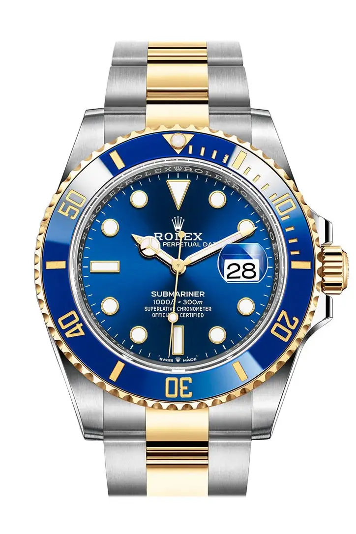 Rlx Submariner 41 Black Dial Stainless Steel and 18K Yellow Gold Bracelet Automatic Men’s Watch 126613LB - image 7