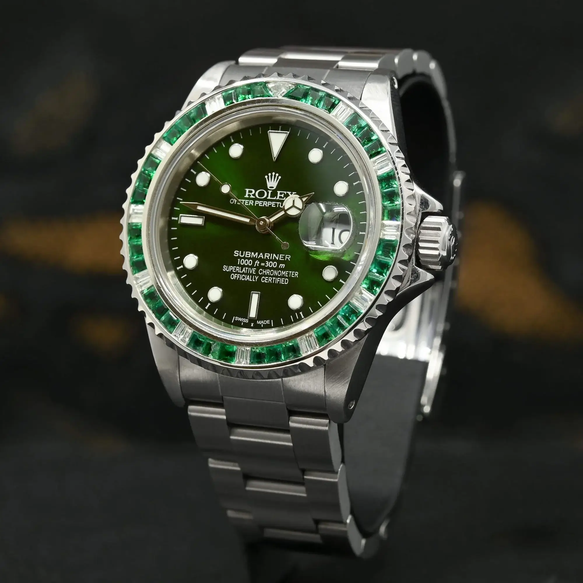 Rlx Submariner Date 116659 SABR 18K White Gold Diamonds Sapphires UNWORN - image 4