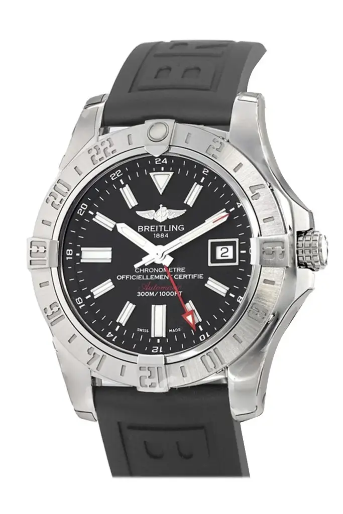 BRE Avener II GMT Black Dial Men’s Watch A3239011-BC35 - image 1