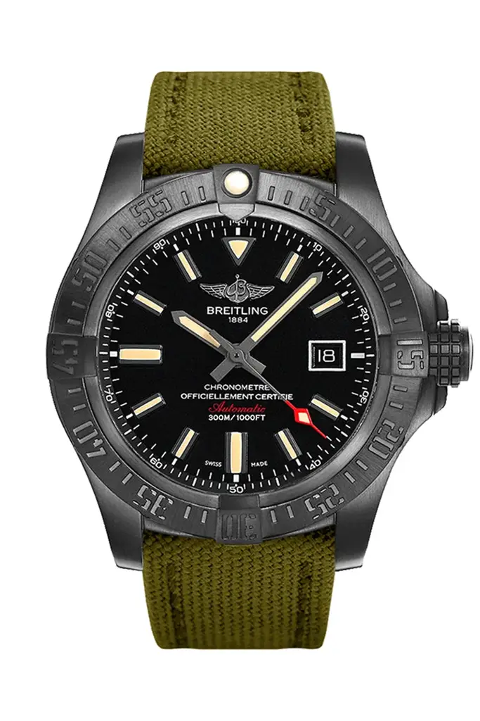 BRE Avenger Blackbird 48mm BLACK FABRIC V1731010 BD12 - image 1