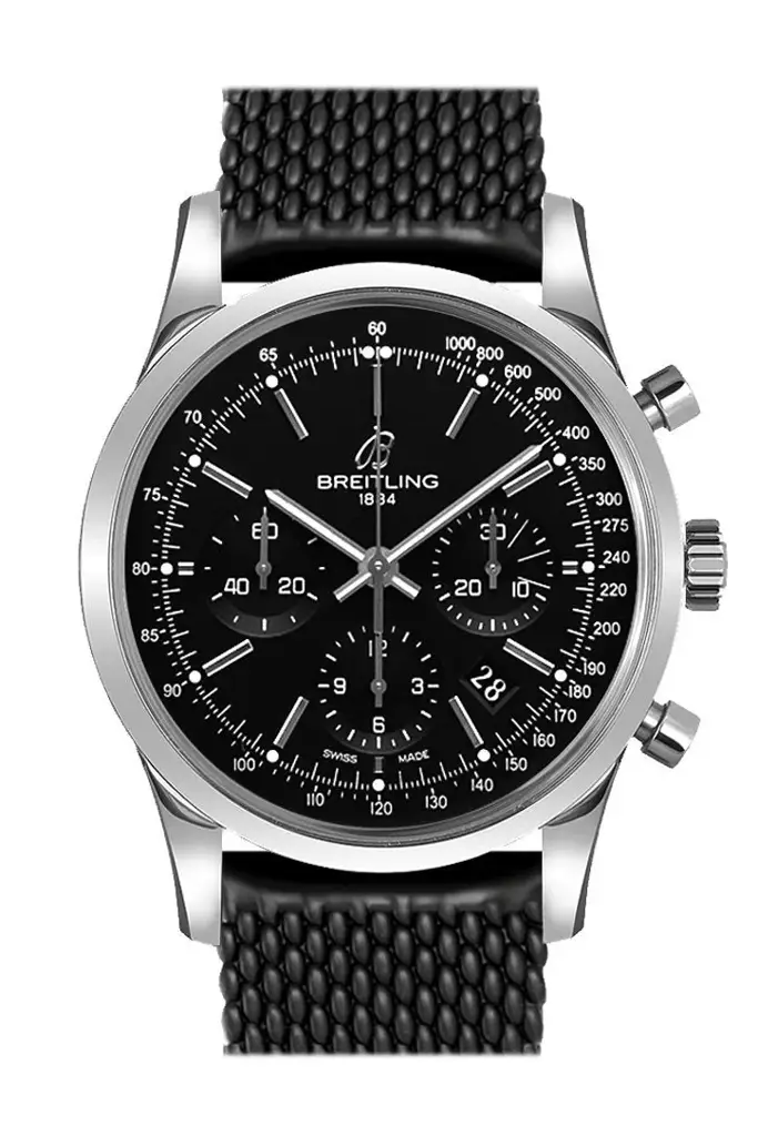BRE Transocean Chronograph Mens Watch AB015212/BA99-278S - image 1