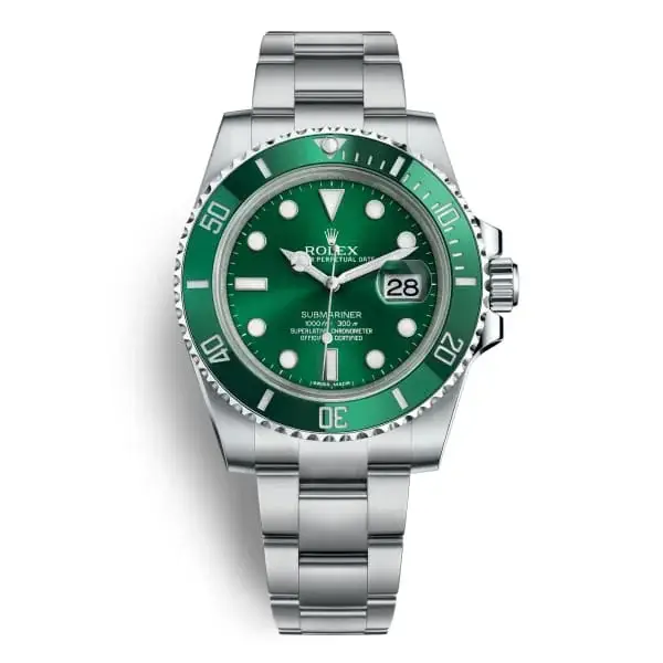 Rlx Submariner Hulk Green Dial Steel Mens Watch 116610lv-0002 GMT - image 1