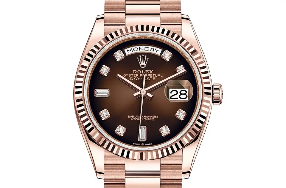 RLX DAY-DATE 36 Oyster, 36 mm, Everose gold m128235-0037 - image 1