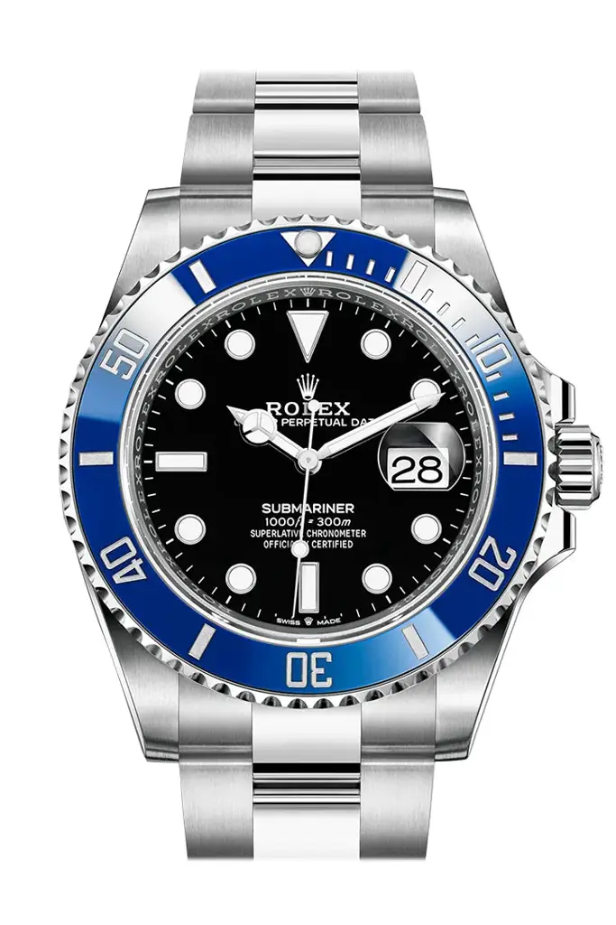 Rlx Submariner 41 Black Dial Blue Ceramic Bezel White Gold Bracelet Automatic Men’s Watch 126619LB New Release 2020 - image 1