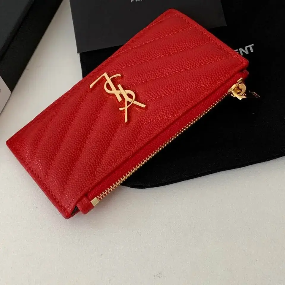 Y  wallet red apricot  SIZE:13x8CM  13 - image 1